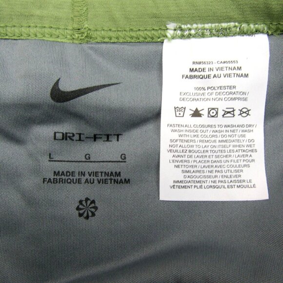 Nike Phenom Knit Running Gym Pants Men's Size Large Green NEW - Picture 11 of 13